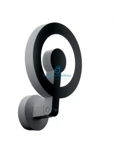 Artemide M060020 Lice applique 1x22w fluo/1x60w halo white ip20